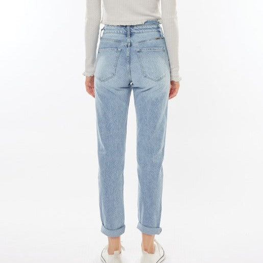 KanCan High Rise Mom Jean