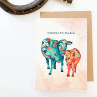 Western Greeting Cards by Tirzah Lane Art