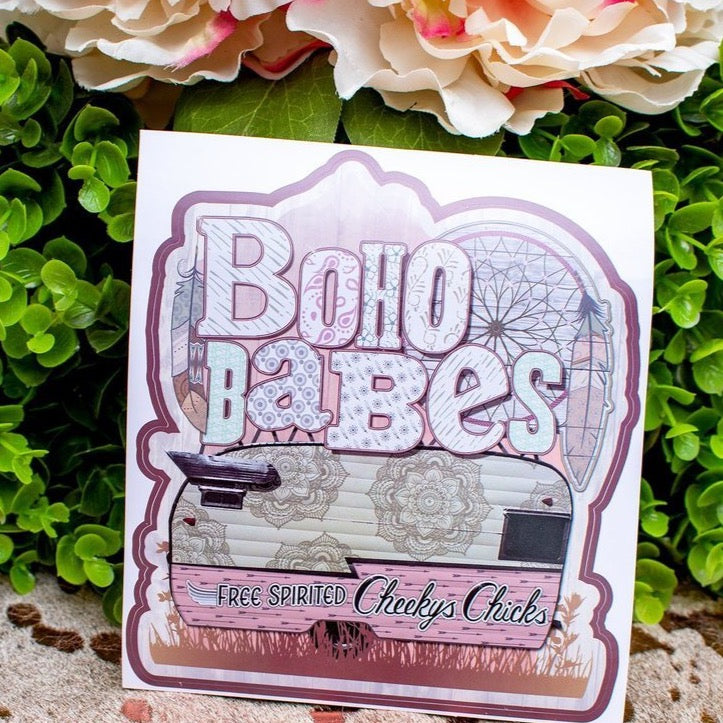 BoHo Babes Decal
