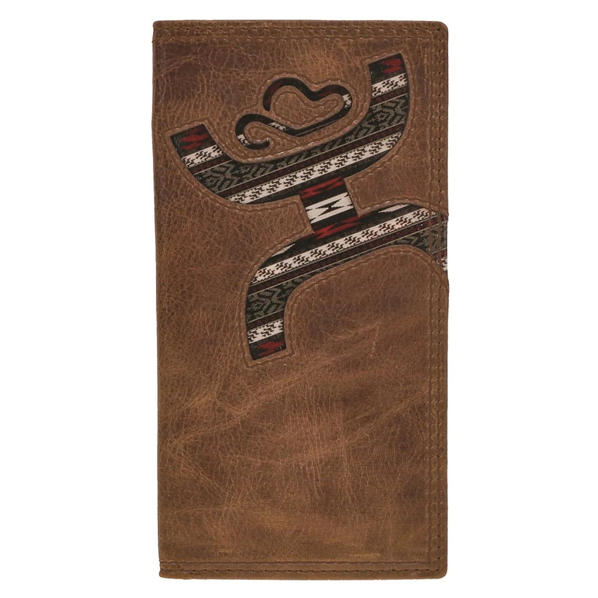 Hooey Original "Hands Up" Nomad Rodeo Wallet in Brown