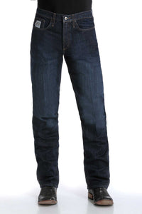 Cinch Men's Silver Label Slim Fit Jean- Dark Stone