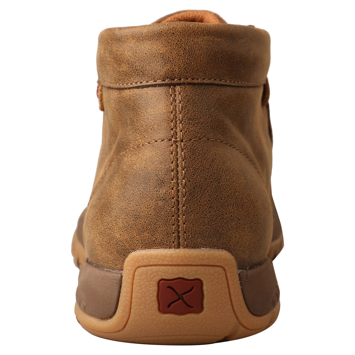 Twisted X Men's Chukka Driving Moc- Bomber and Chocolate