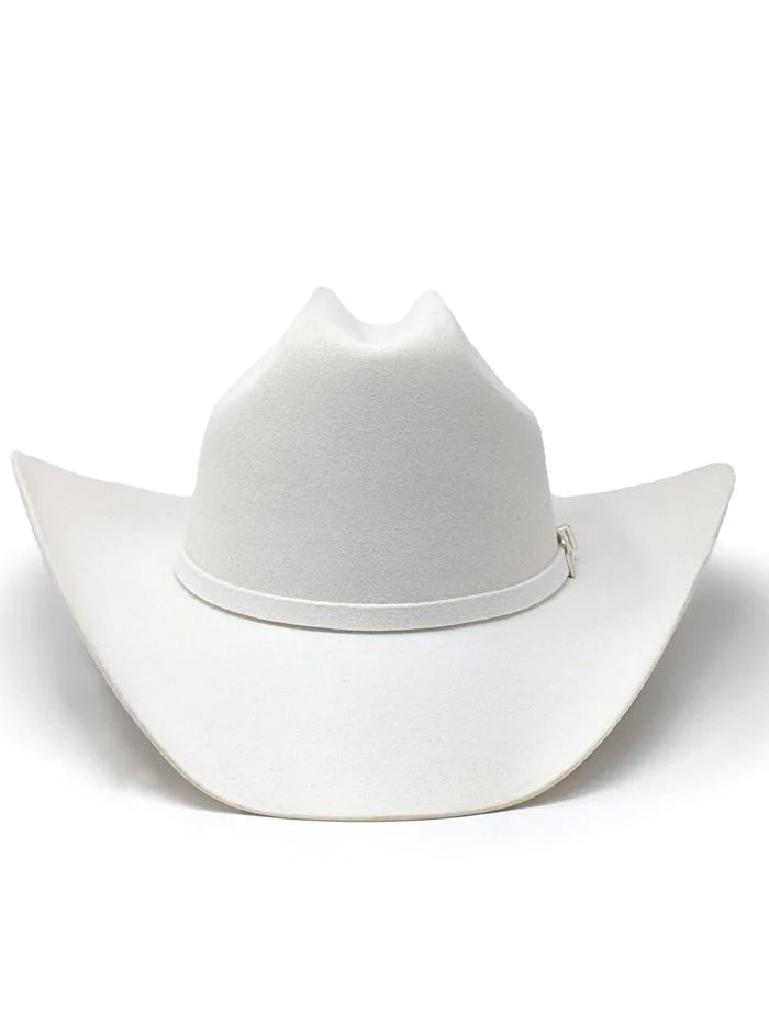 Resistol Pageant 4X Felt Cowboy Hat in White