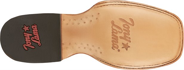 Tony Lama Women's Tinrose Tabac Smooth Ostrich Square Toe Boot