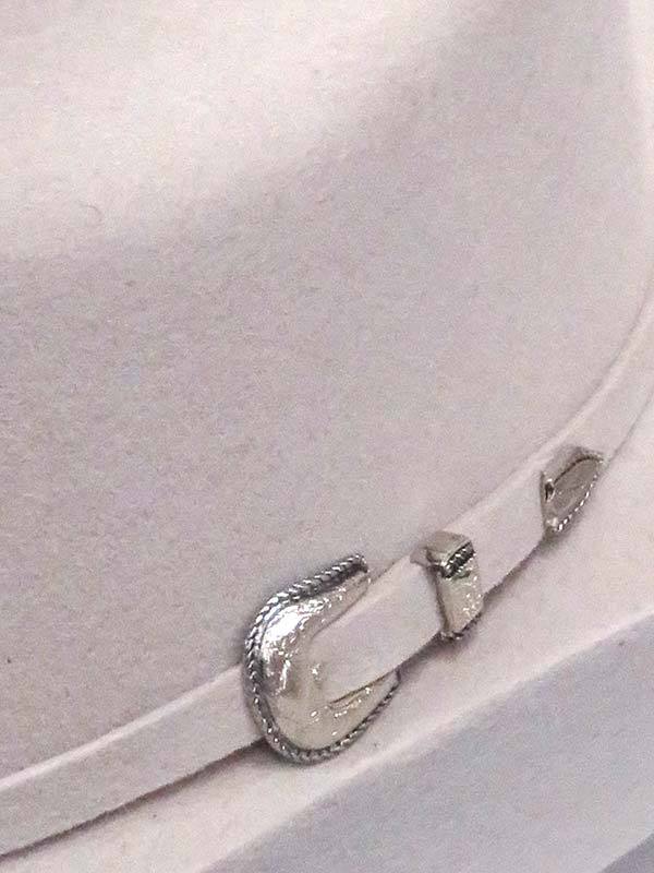 Stetson Fullerton Wool Felt Cowboy Hat in Silver Belly