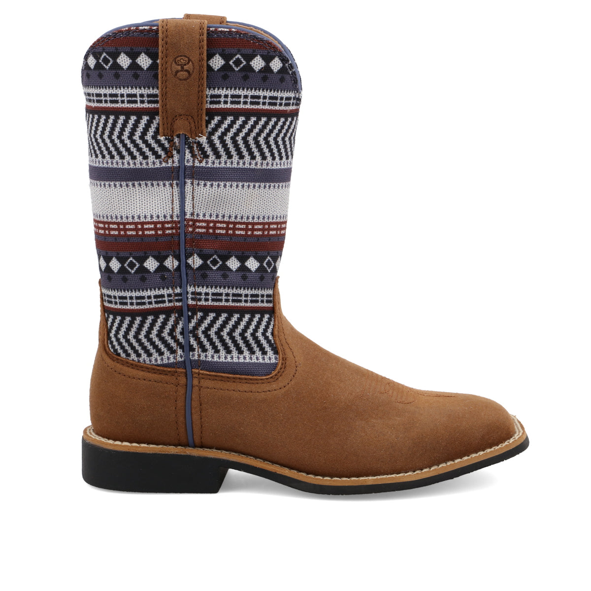 Twisted X Youth Hooey Boot- Lion Brown/ Ash Grey Multi