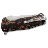 Hooey Honey Camo Flipper Knife