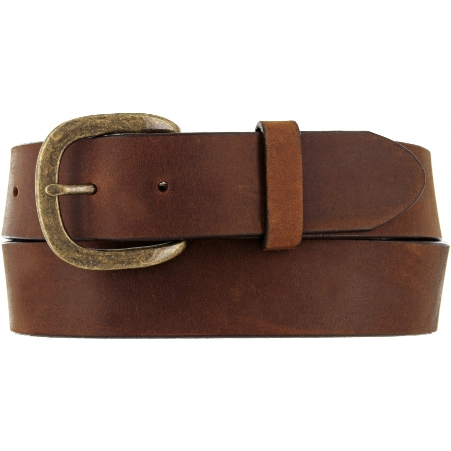 Justin Men's Basic Brown Work Belt