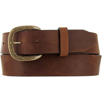 Justin Men's Basic Brown Work Belt