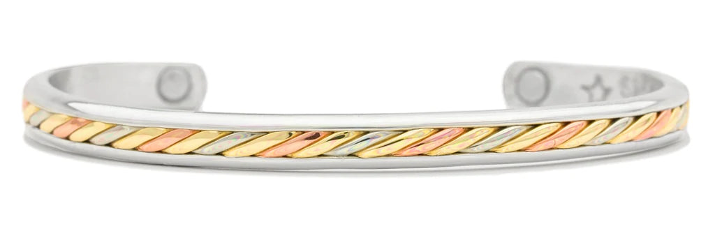 Sergio Lub Copper, Silver, and Brass Bracelets