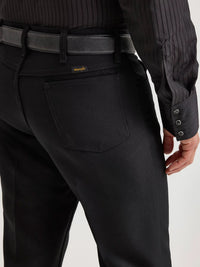 Wrangler Men's Wrancher Dress Jean in Black