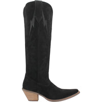 Dingo Women's Thunder Road Suede Boot in Black