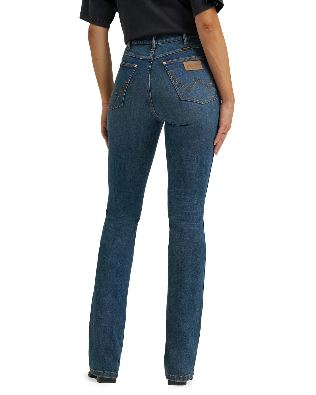 Wrangler x Lainey Wilson High Rise Boot Huggers in Boho Wash