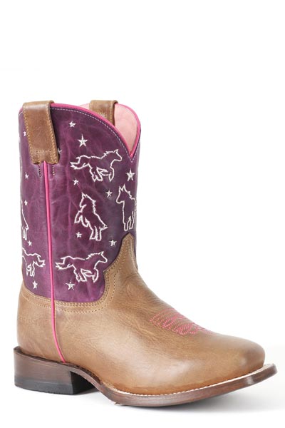 Roper Girl's Bella Unicorn Western Boot