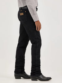 Wrangler Men's Cowboy Cut Slim Fit Jean in Shadow Black