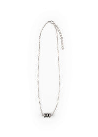 West & Co. Silver Navajo Inspired Pearl Cluster Chain Necklace