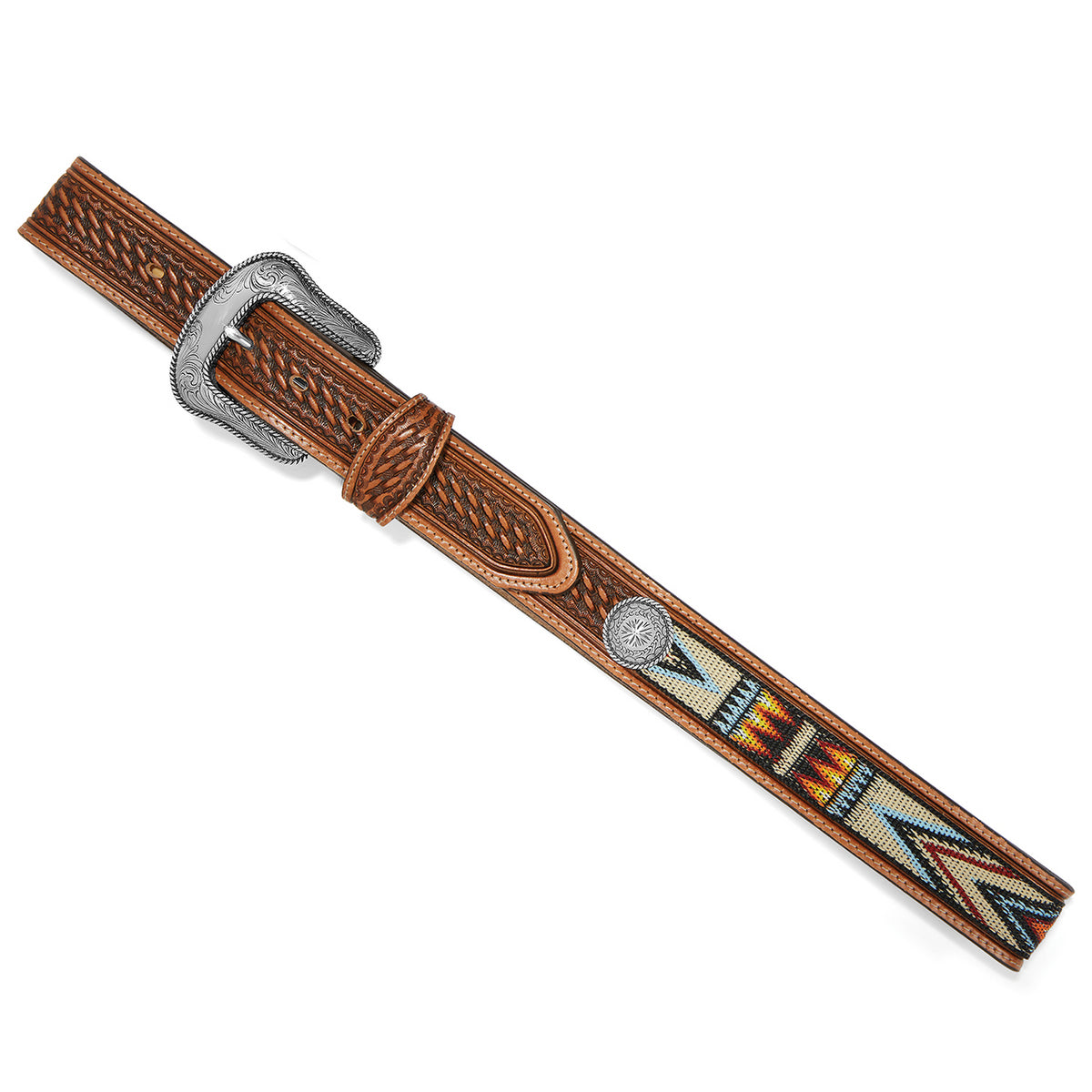 Justin Men's Tan Bryce Canyon Belt