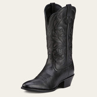 Ariat Women's Heritage R Toe Western Boot in Black