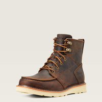 Ariat Men's Recon Lace Work Boot in Barn Brown
