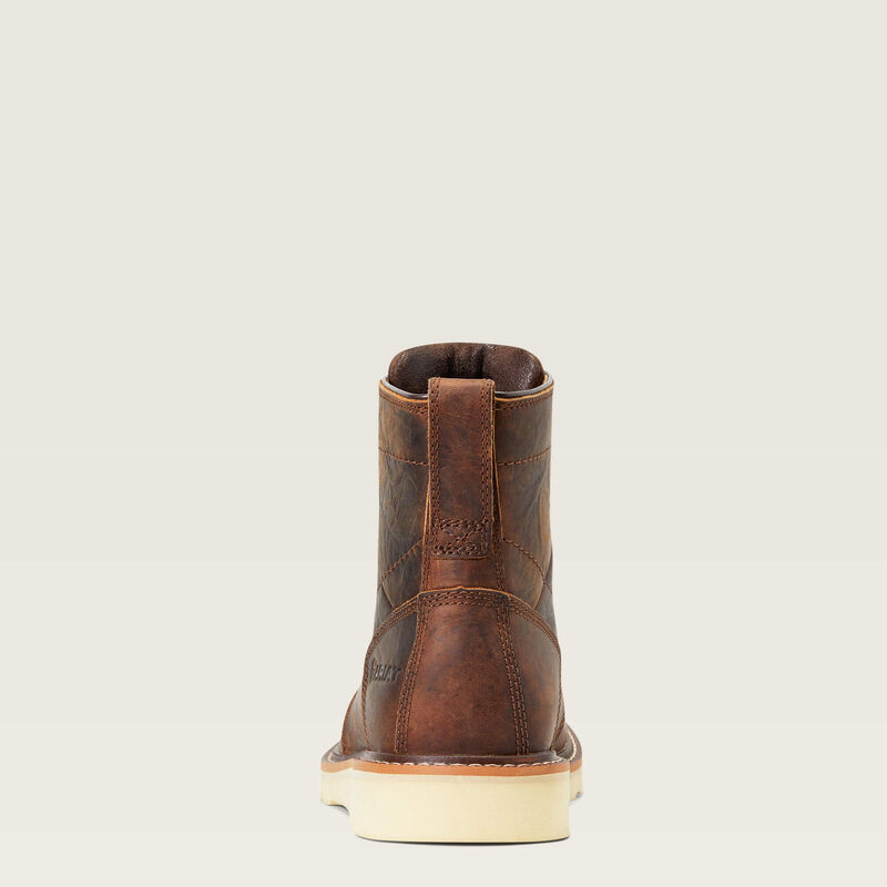 Ariat Men's Recon Lace Work Boot in Barn Brown