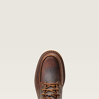 Ariat Men's Recon Lace Work Boot in Barn Brown