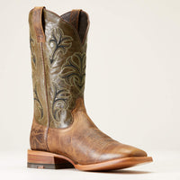 Ariat Men's Cowboss Western Boot in Crinkled Brown