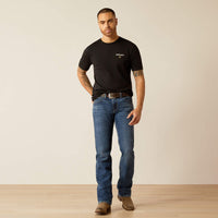 Ariat Men's American Rancher Graphic T-Shirt in Black