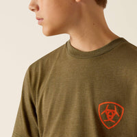 Ariat Boy's Grain Flag T-Shirt