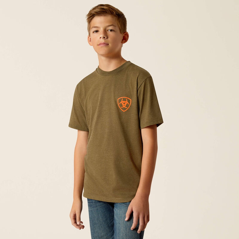 Ariat Boy's Grain Flag T-Shirt