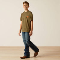 Ariat Boy's Grain Flag T-Shirt