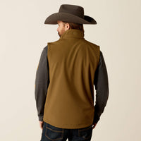 Ariat Men's Logan Softshell Vest in Beech (Available in Tall Sizes)