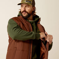 Ariat Men's Crius Insulated Vest in Potting Soil (Available in Tall Sizes)