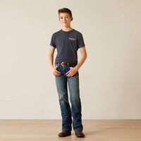 Ariat Boy's B4 Relaxed Fit Kelvin Boot Cut Jeans