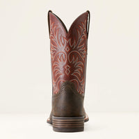 Ariat Men's Oakwood Western Boot in Antique Grey & Roasted Chestnut