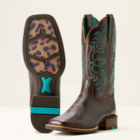 Ariat Women's Gillette Western Boot in Arizona Brown & Marble Brown