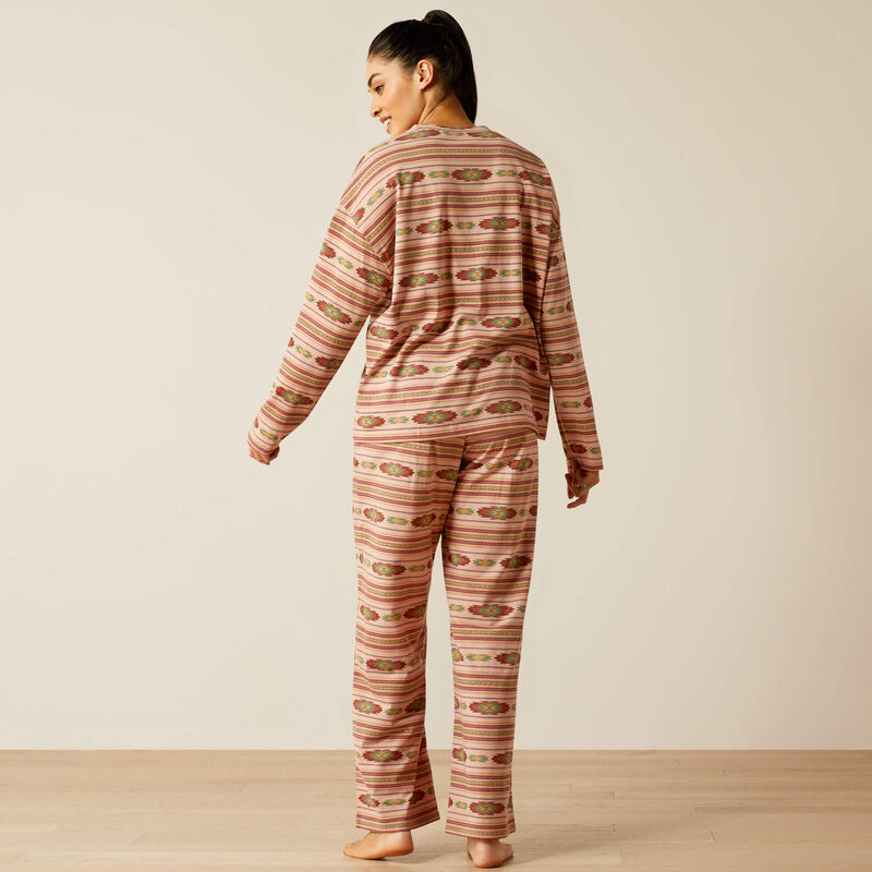 Ariat Women's Dreams Pajama Set in Milagro Serape Print