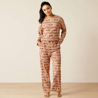 Ariat Women's Dreams Pajama Set in Milagro Serape Print