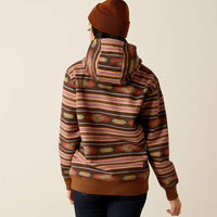 Ariat Women's Skyline Hoodie in Soft Silt Serape (Available in Regular & Plus Sizes)