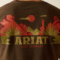 Ariat Men's Modern Mesa Graphic T-Shirt in Brown Heather