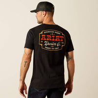 Ariat Men's Denim Badge Graphic T-Shirt in Black