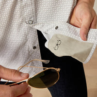 Ariat Men's S/S VentTEK Classic Fit Western Snap Shirt in Moonbeam