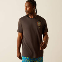 Ariat Men's Sponsors Logo T-Shirt in Vintage Black