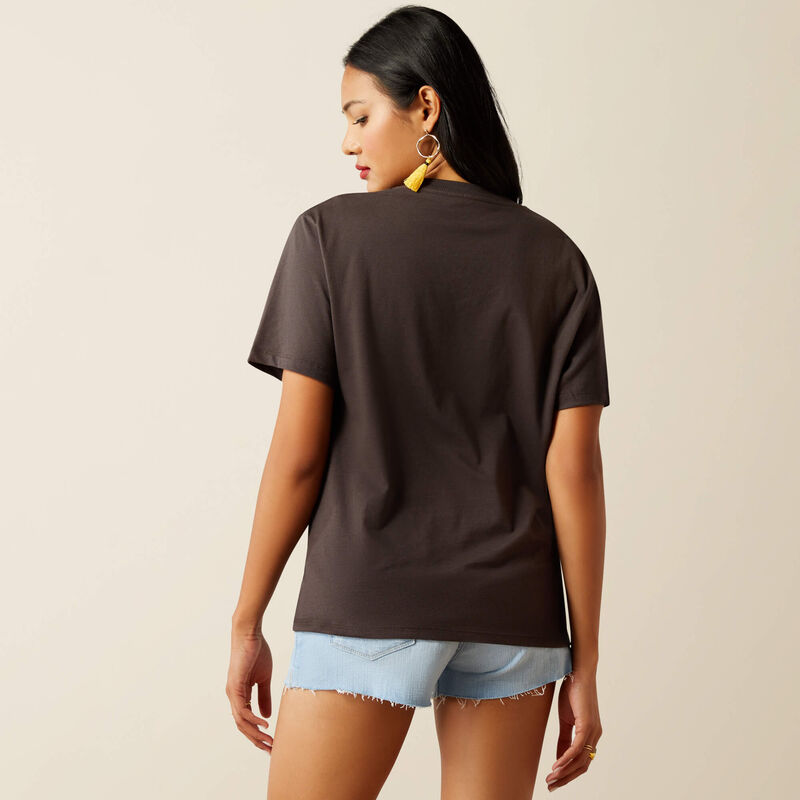 Ariat Women's No Roads Graphic T-Shirt in Vintage Black