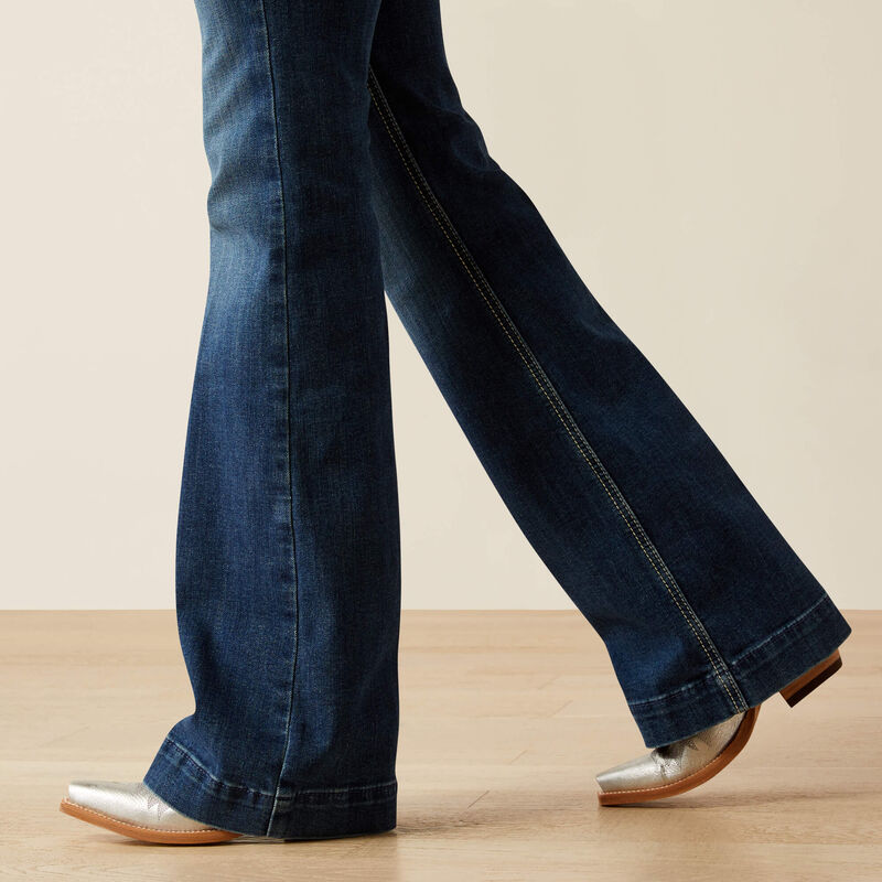 Ariat Women’s High Rise Paula Slim Trouser Jean in Athena
