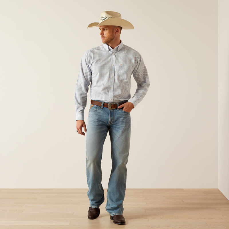 Ariat Men's M4 Relaxed Louis Bootcut Jeans in Corralitos (Big & Tall Sizing Available)