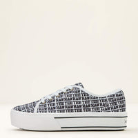 Ariat Women's Skylar Platform Shoe in Yeehaw Print