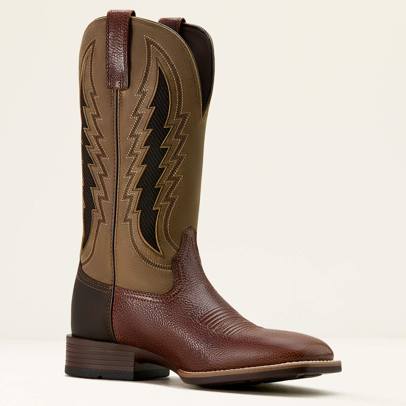 Ariat Men's Dakota VentTek Cowboy Boot in Beasty Brown