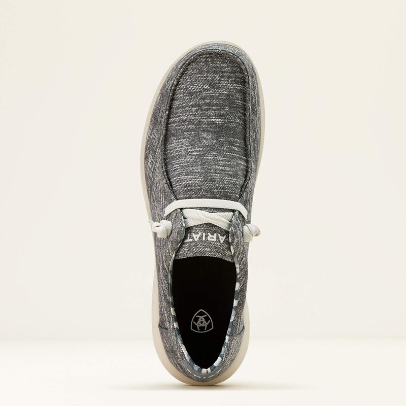 Ariat Men's Hilo Casual Shoe in Washed Grey Denim