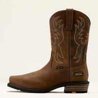 Ariat Men's Ironside Square Toe Steel Toe Work Boot in Rye Brown & Tan