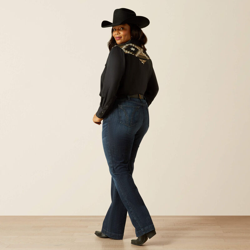 Ariat Women’s High Rise Frazey Slim Trouser Jeans in Florida (Available in Regular and Plus Sizes)